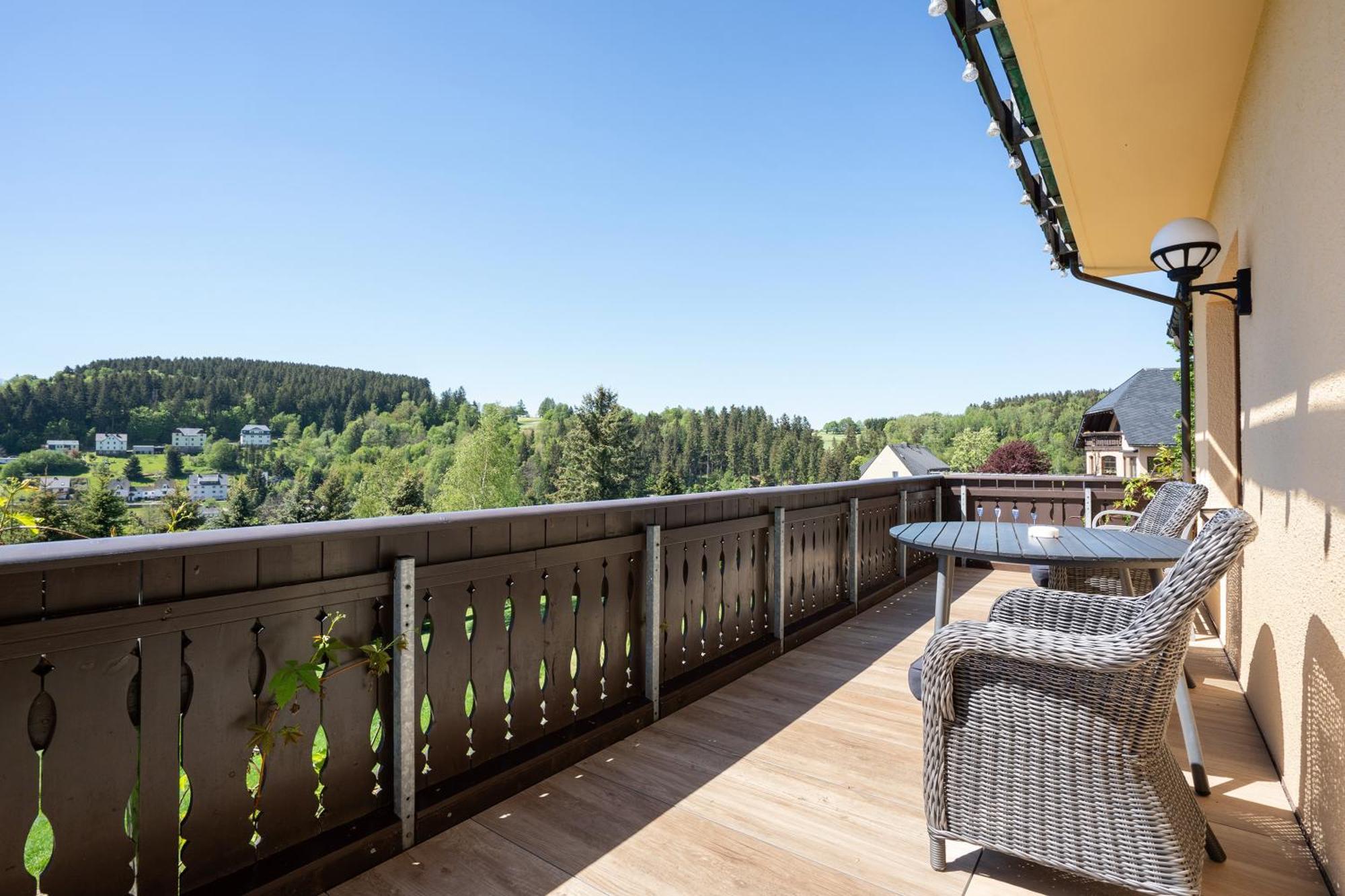Pension Bergblick Marienberg Exterior foto